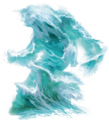 Medium Water Elemental