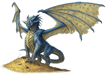 Young Blue Dragon