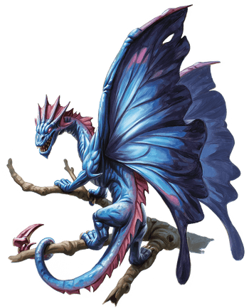 Faerie Dragon (Indigo)