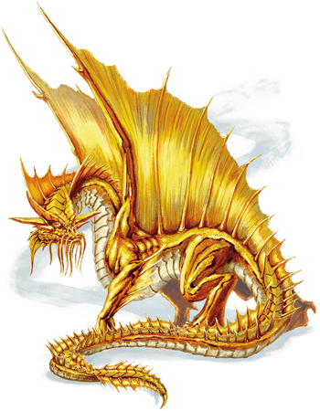 Young Gold Dragon